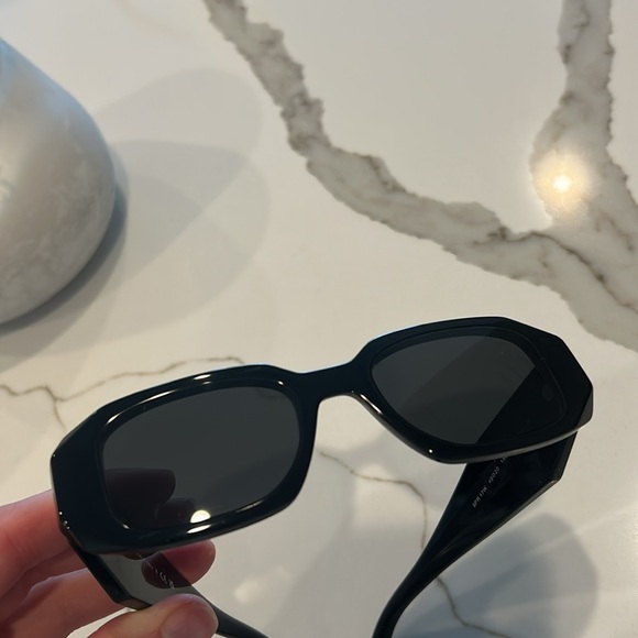 Prada Symbole Black Sunglasses - Picture 8 of 9